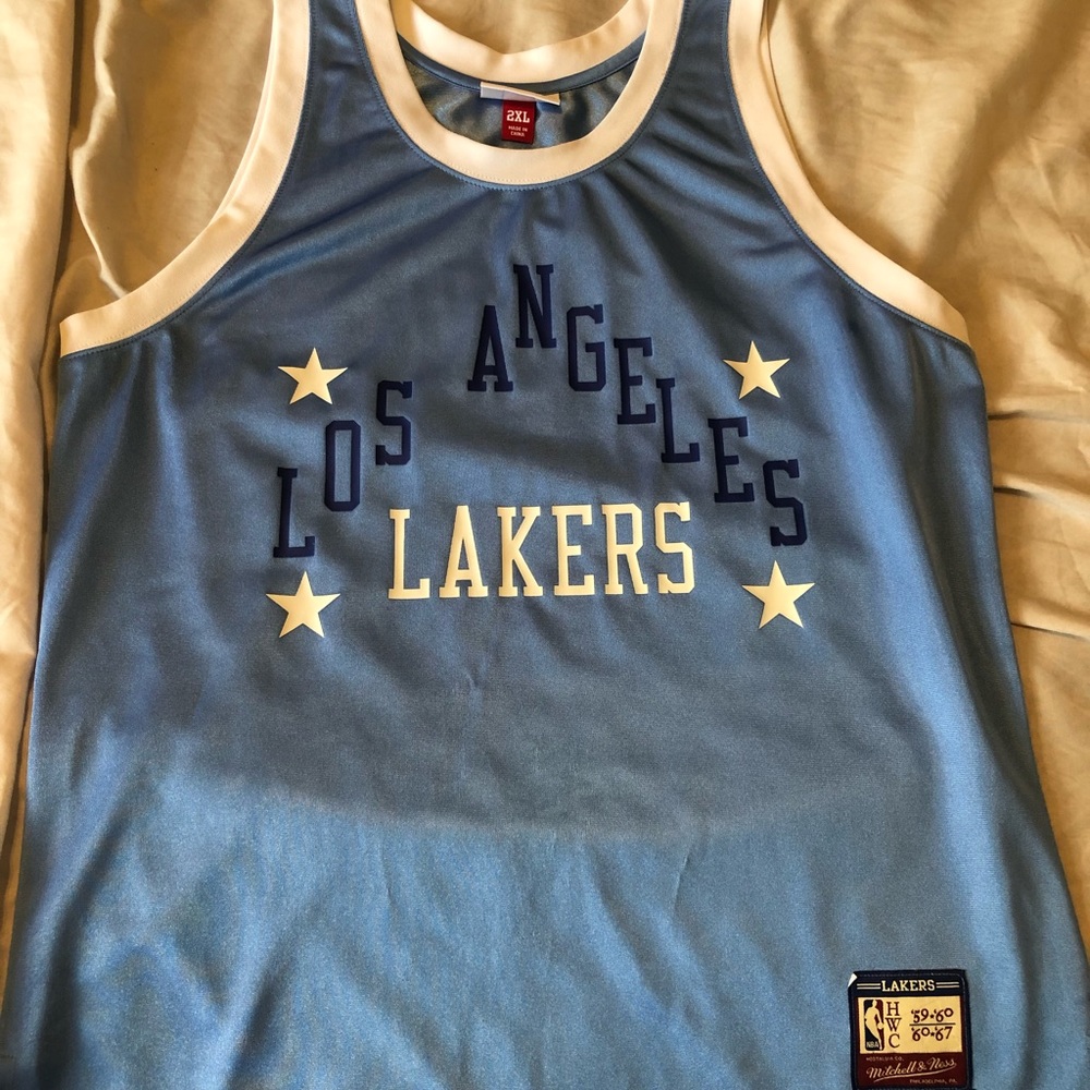 Lakers Mitchell & Ness Hardwood Classics jersey